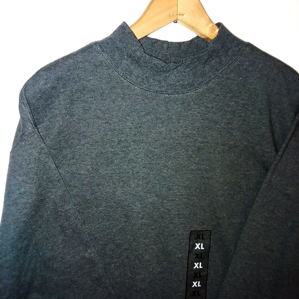 Basic Editions Mock Neck Long Sleeve XL NWT